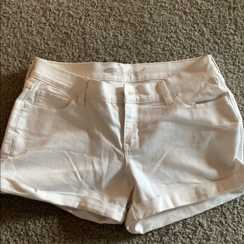 White Shorts